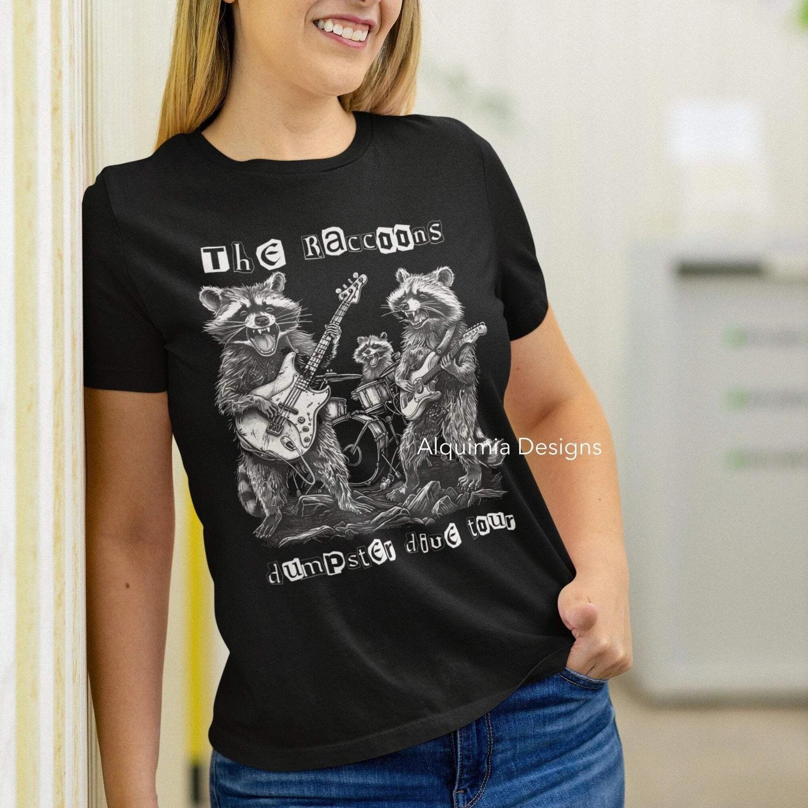 The Raccoons Dumpster Dive Tour, Raccoon Shirt 4XL