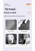 Portable Foldable Pet Travel Bag - Breathable Carrier for Cats and Dogs