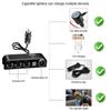 4-vägs 12V 24V Multi Socket Bilcigarettändare Splitter USB-laddaradapter