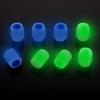 8Pcs Self-luminous Luminous Fluorescent Valve Caps Super Bright Tyre Valve Stem Cover  Vehicle