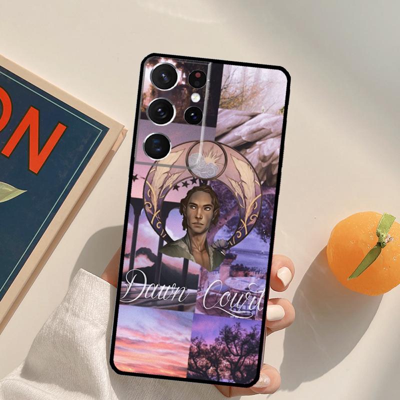 A Court of Mist and Fury Sarah J Maas Phone Case For Samsung Galaxy S26 S25 S20 S21 S22 S23 S24 Ultra S10 Plus S25 FE Back Cover