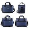 Lightweight Insulated Lunch Bag for Office and Outdoor Use, Stylish Solid Color Design