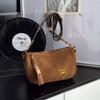Premium bag women's new autumn and winter retro fashion shoulder bag exquisite wide shoulder strap messenger bag
