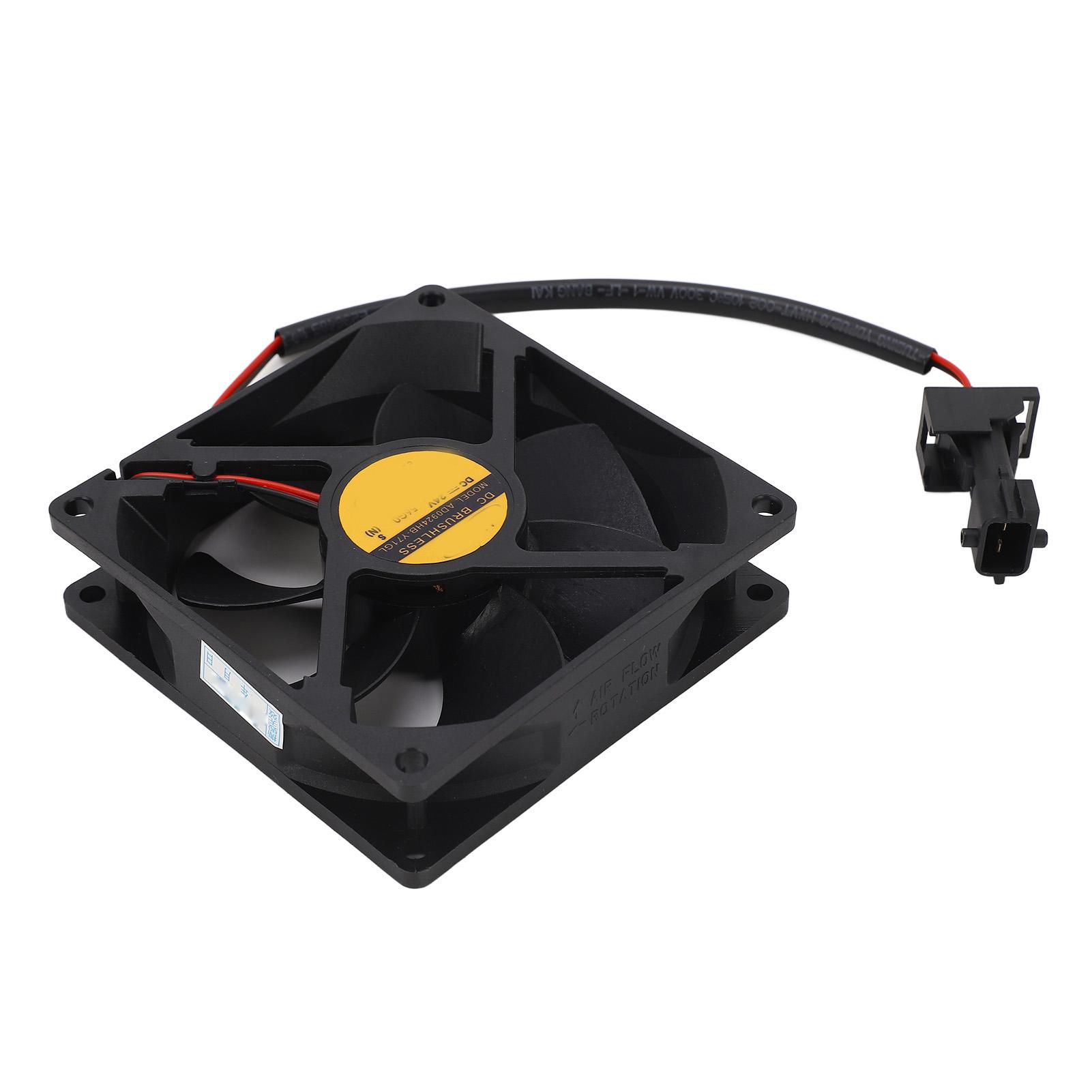 

Вентилятор охлаждения вилочного погрузчика 24 В AD0924HB Y71GL Аксессуар для вентилятора охлаждения для E14 16 18 20‑335 T20AP