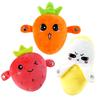 Electric Plush Sensory Toy Fruit Theme 16x8x18cm Flashing Lights And Sound Effects