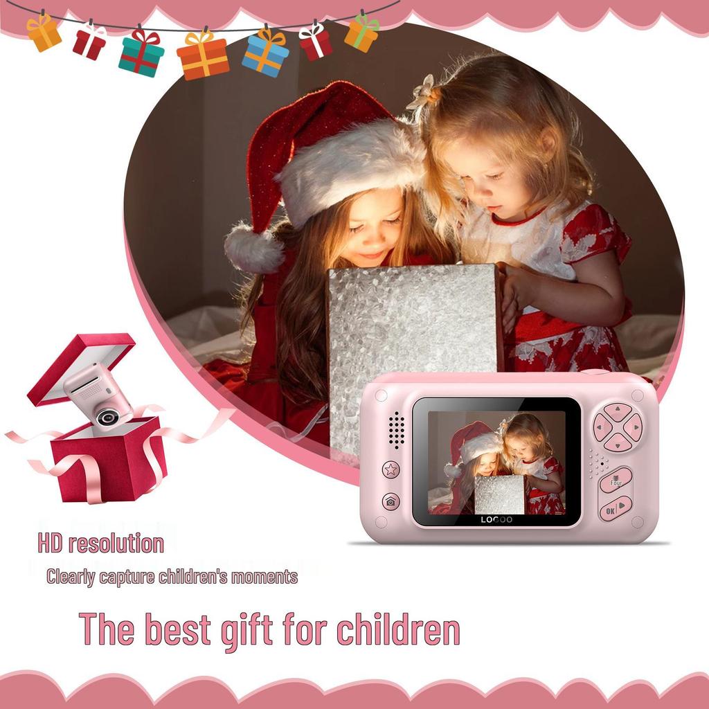 180° Flip HD Mini Children's Digital Camera