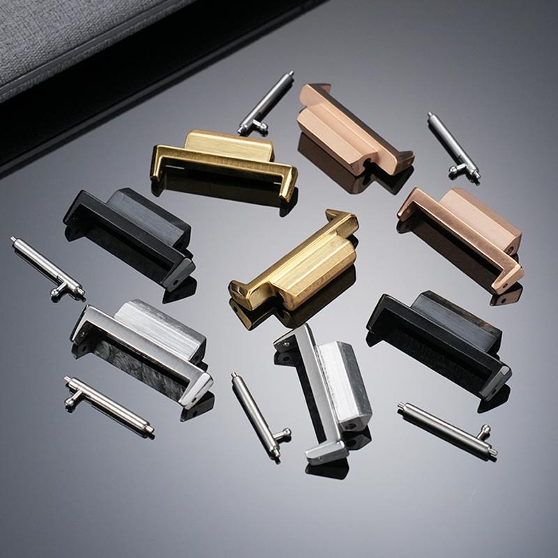 Metal convex end accessories For Casio G-SHOCK GA2100 GM2100 GBM-2100 rubber stainless steel strap modification connection parts