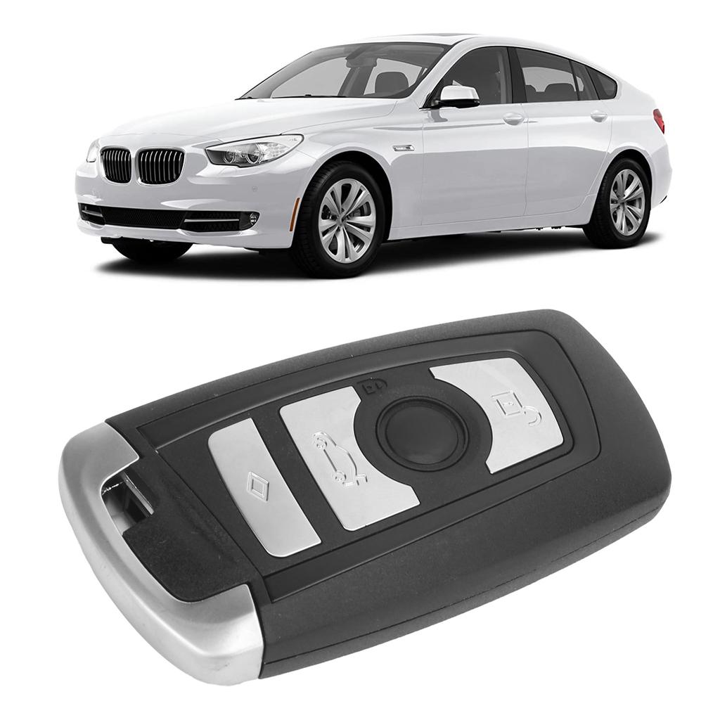 Remote Smart Car Key Shell Case Lightweight Replacement for 550i 535i 528i 535i X34 Buttons