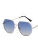 Oversized Round Sunglasses Women Men Steampunk UV400 Polygons Eyewear For Driving Outdoor Sun Shades