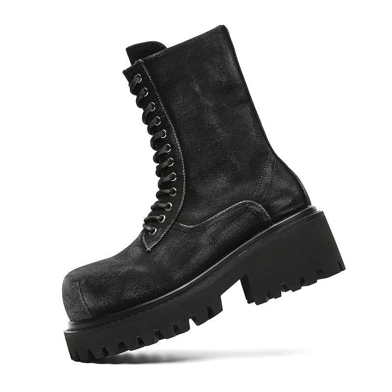 High Tube Chelsea Minimalist Martin Boots