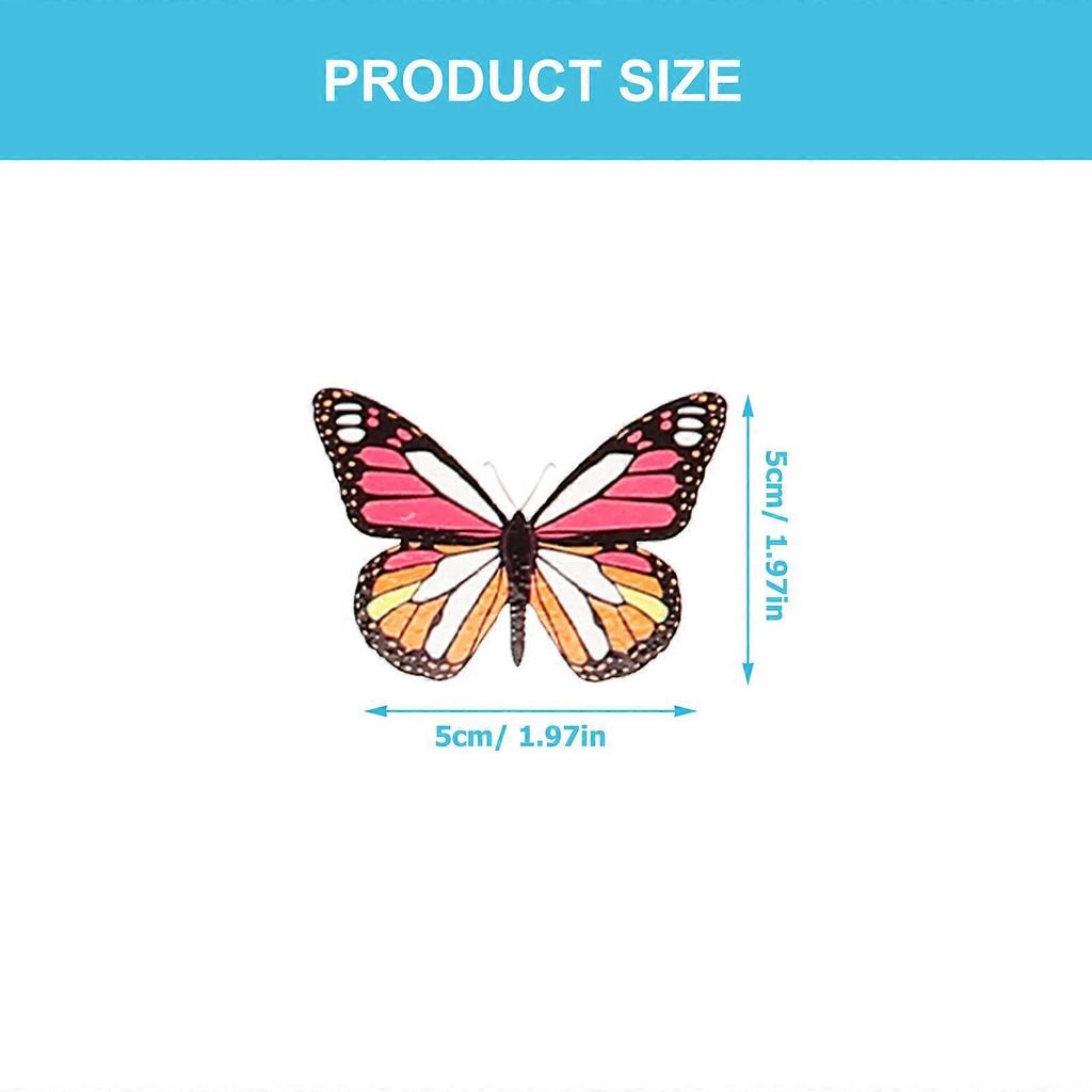 Waterproof Temporary Stickers Women 5x5cm Multi Sheets