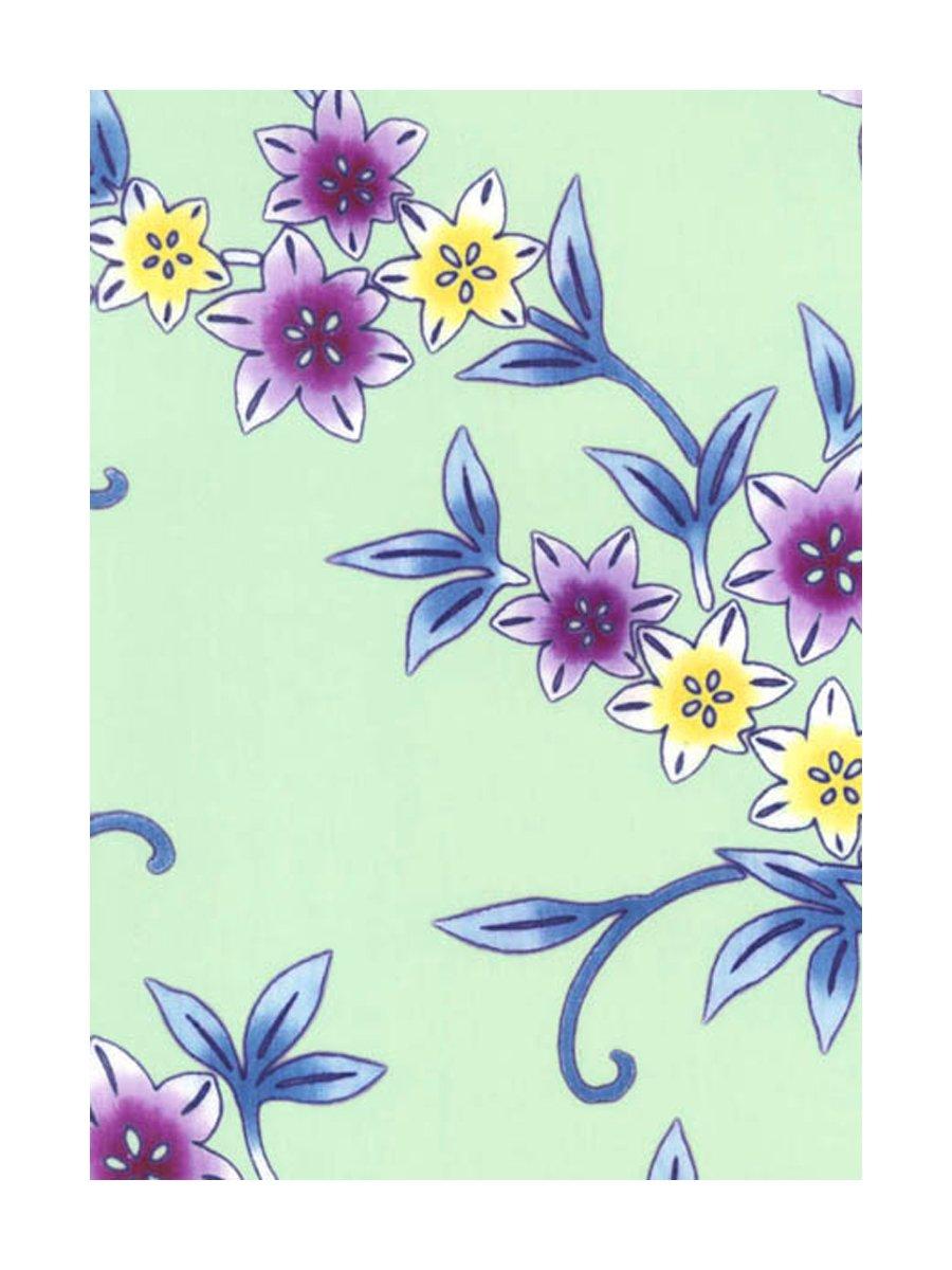 

Тенугуи ручной работы с железной проволокой Нива-дзомэ (Японское полотенце) - Окрашенный чу, 100% хлопок, Япония, зелёный