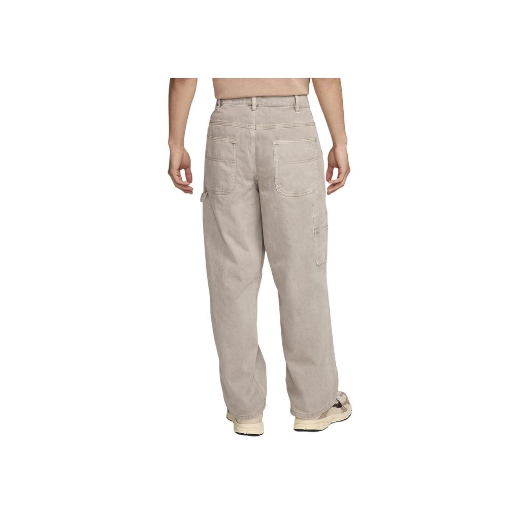 Nike Life Comfortable Soft Simple Straight Leg Casual Pants Men bottoms Light-Iron-Ore FZ6570-014