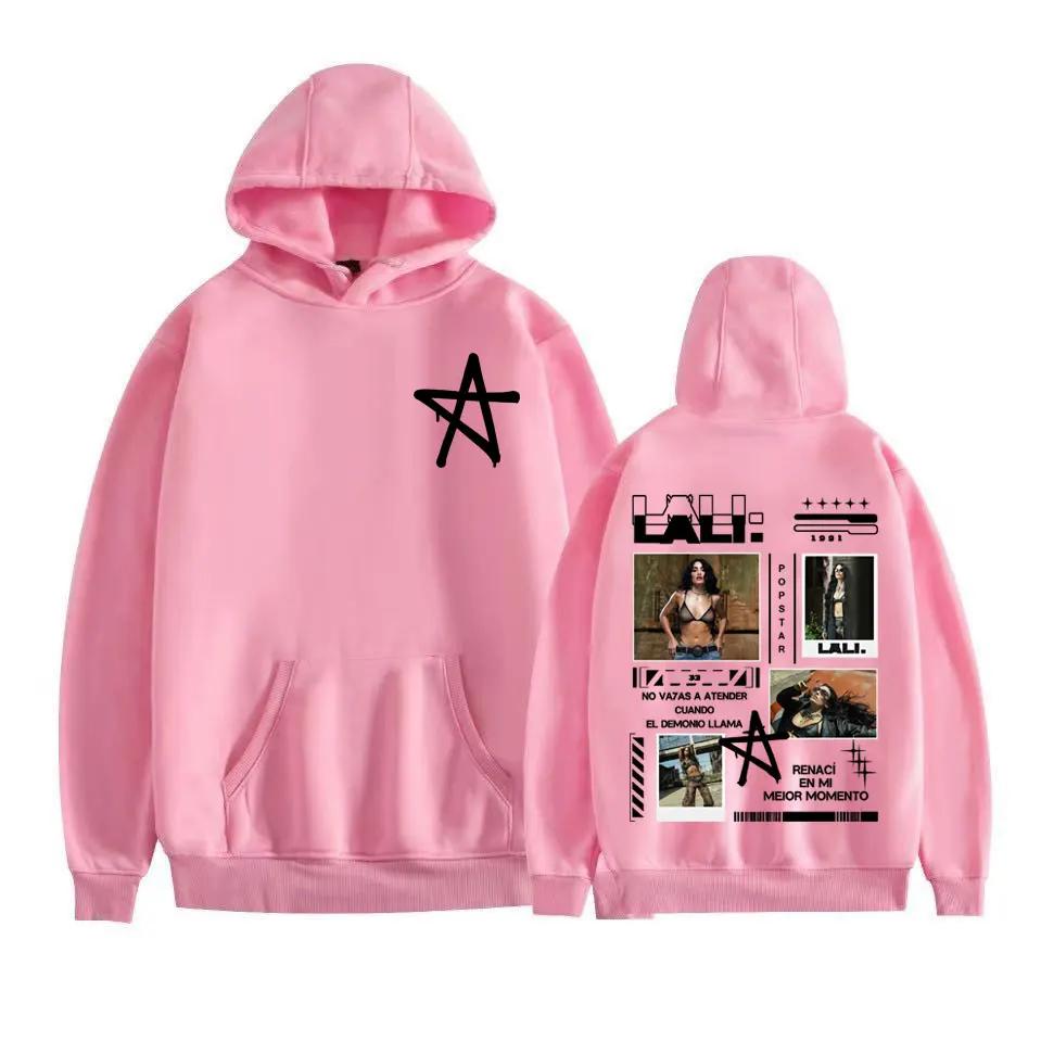 Lali Esposito Asesina Album Tour 2025 Hoodie Herren Damen Kleidung Mode Vintage Sweatshirts Lässige Komfort Fleece Hoodies
