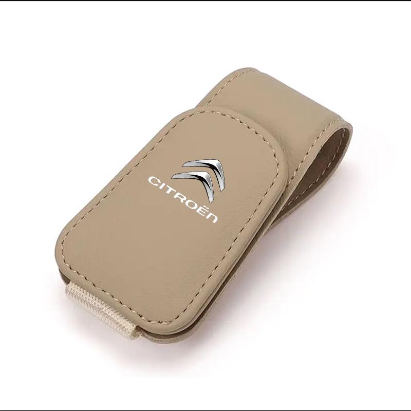 Car Sun Visor Multifunction Card Package Glasses Holder For DS SPIRIT DS4S DS3 DS5 5LS DS6 DS7 DS9 E-Tense WILD Citroen C1 C2