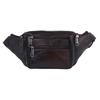 Fashion Men Genuine Leather Waist Packs Men Organizer Travel Waist Pack Necessity Waist Belt Mobile Phone Bag