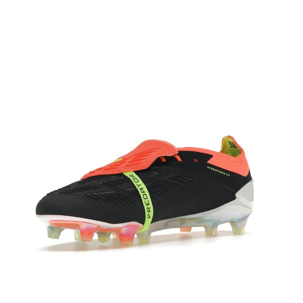 Adidas Predator Elite Foldover Tongue FG Solar Energy Pack Unisex Sneakers Black Core-Black Cloud-White IE1809