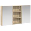 Bathroom Cabinet Set 3 Pcs 90 X 10.5 X 50 Cm Particleboard