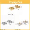 Florale Titanstahl Ohrstecker Für Damen Modeschmuck Geschenk