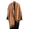 Retro Ethnic Style Popular High-End Atmosphere Jacquard Cashew Shawl Scarf A Versatile
