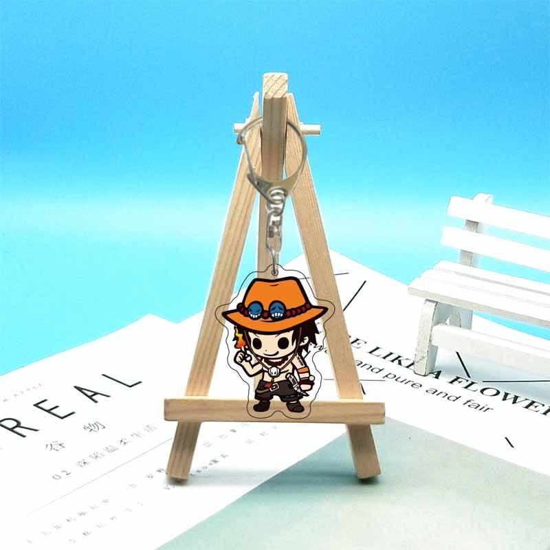 One Piece Luffy, Chopper, Law, Zoro, Ace, Sanji, Sabo Acrylic Keychain