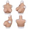 Silicone Breastplate Fake Boobs False Breasts B/C/D/E/G Cup For Breast Forms For Transgender Crossdressers Silicone Filling