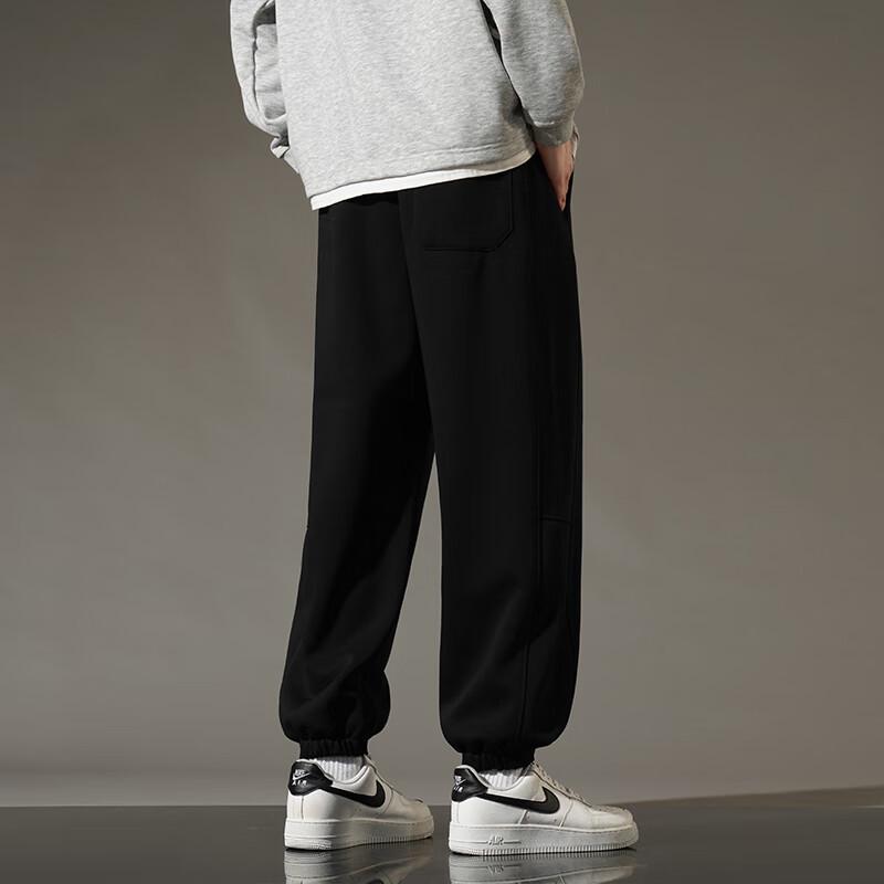 VANCAMEL Men's Loose Tapered Casual Pants