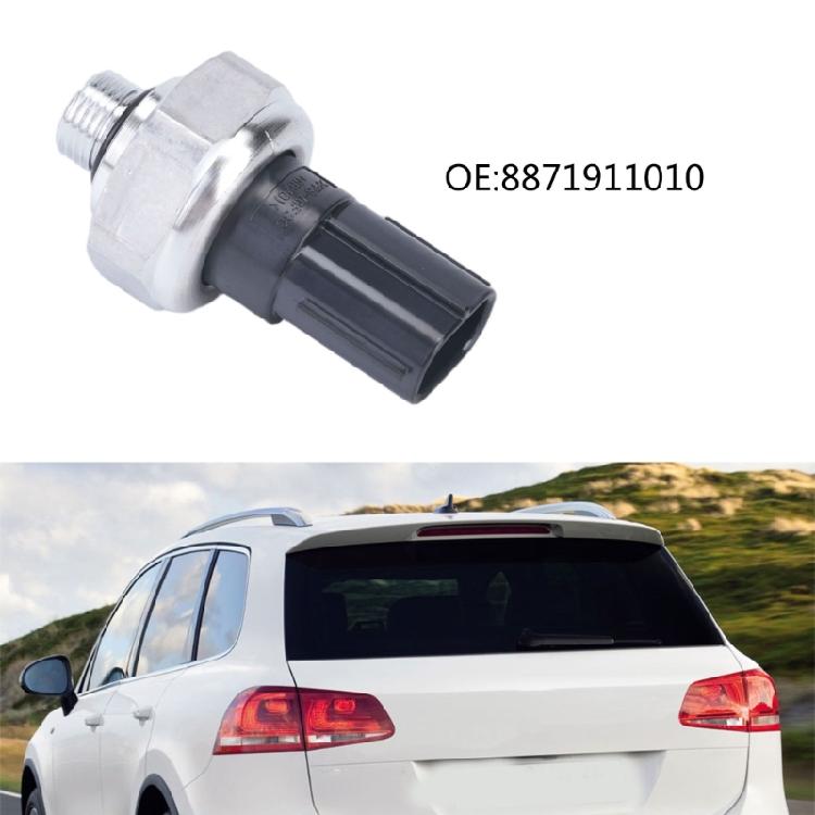 8871911010 A/C Pressure Sensor with 3-Pin Electrical Port and Threaded Screw-In Fitting for Specified Vehicle Air Conditioning Applications