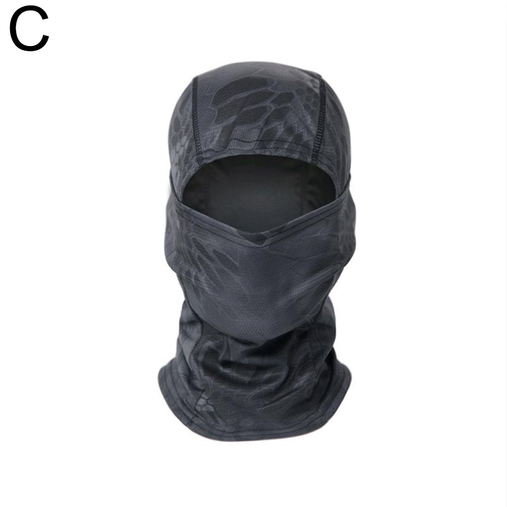 Máscara Balaclava de Verão para Homens Ciclismo Boné Motocicleta Proteção Solar Cobertura Facial Completa Chapéu de Pesca Bicicleta Bandana Neck Gaiter
