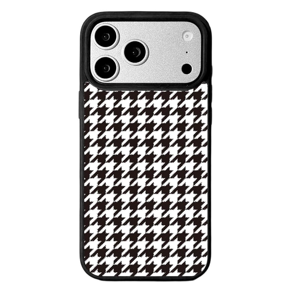 EYCASE Grid Series for iPhone 17 Pro Max Magnetic Case Black Edge TPU + Acrylic Cover Compatible with MagSafe