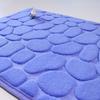 Memory Foam Bathroom Mat Backing Super Memory Foam Bath Soft Absorbent Non-Slip PVC Rug with 3D