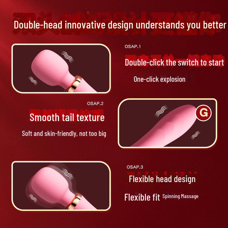 Dual-Action Heated G-Spot Vibrator with Intense Vibration for Women