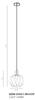 Lampa Wisząca Gervais MDM-3344/1 BK+COP Italux