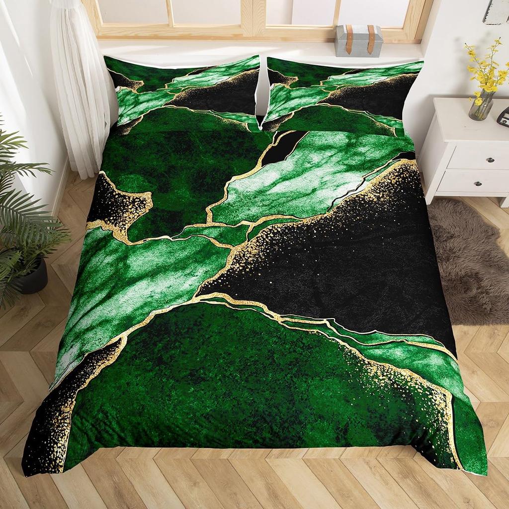 Purple Marble Duvet Cover Single Twin Full King Abstract Comforter Cover Marble Watercolor Bedding Set Ultra Soft Cozy 3 Pieces