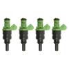 #000Y 4X High Impedance Fuel Injector 2710780549 / FJ902 for Benz Car Accessories (Plastic + Metal)