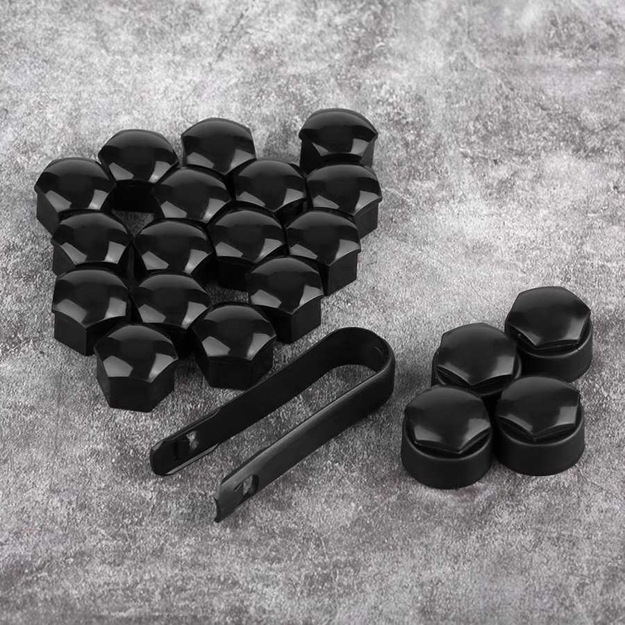 20pcs 17mm Wheel Nut Rim Cover Car Wheel Auto Hub Screw Protection Anti-theft Dust Cover Cap for Car Accessories