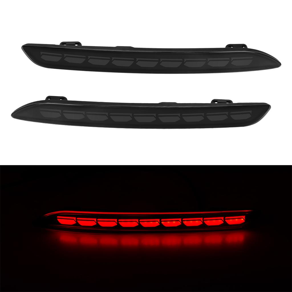 For Honda Accord  2025 2025LED Rear Bumper Reflector Light  Auto Brake Warning Lamp Waterproof Multi-function Car Accessories