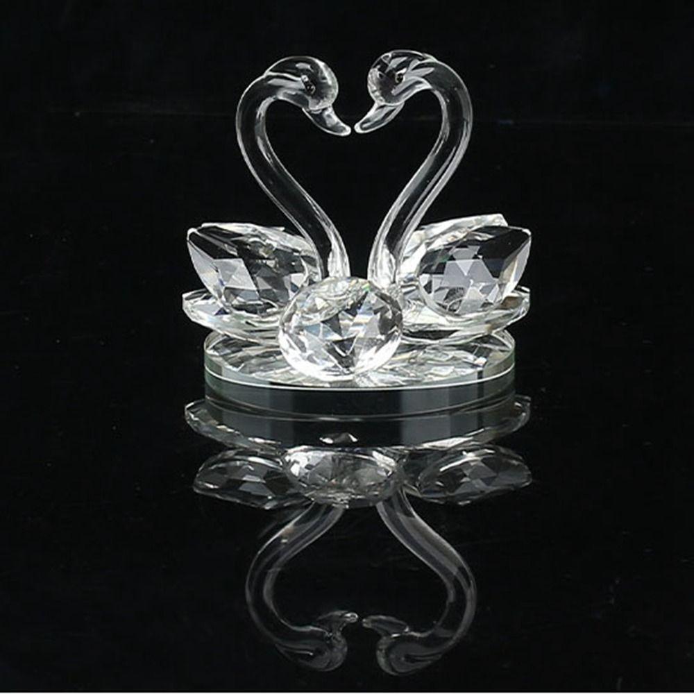 -encrusted Car Perfume Seat Crystal Swan Car Accessories Animal Ornament Swan Figurine