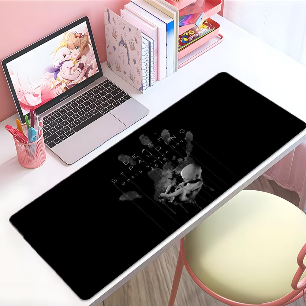 Mysterious Cool Game Ddeath Stranding Mouse Pad Large Thick Desk Pad Stitched Edges Gaming Mouse Mat For Pc