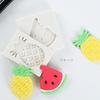 Pineapple Flower Leafs Veiner Silicone Cake Mold Fondant Sugar Mould