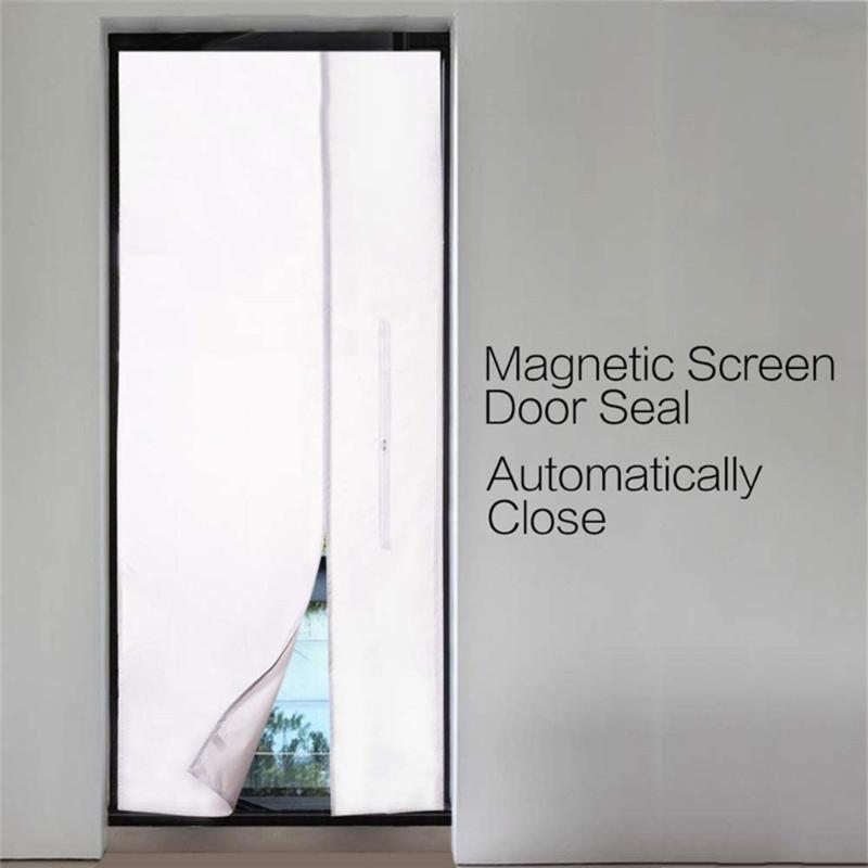 Sealing Cloth for Sliding Door of Mobile Conditioner Air Magnetic Screen Door Seal Auto-close Air Conditioning Baffle