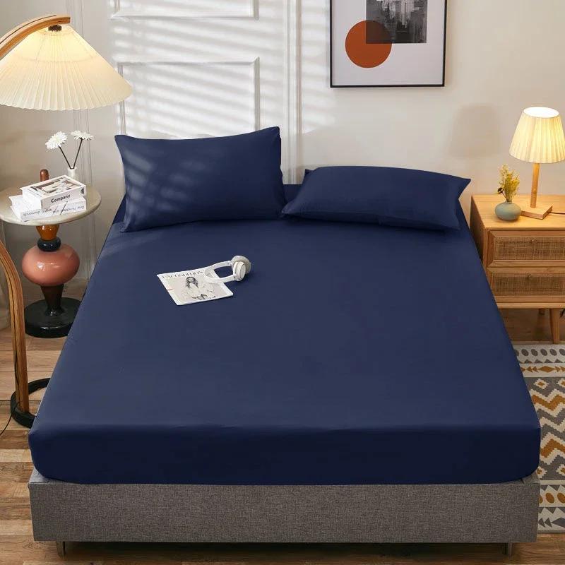Fitted Sheet with Elastic Bands Non Slip Adjustable Mattress Covers for Single Double King Queen Bed,90/120/150/180cm