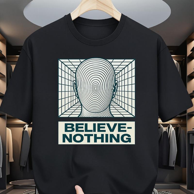

Men s T-shirt, Light and Soft S чёрный