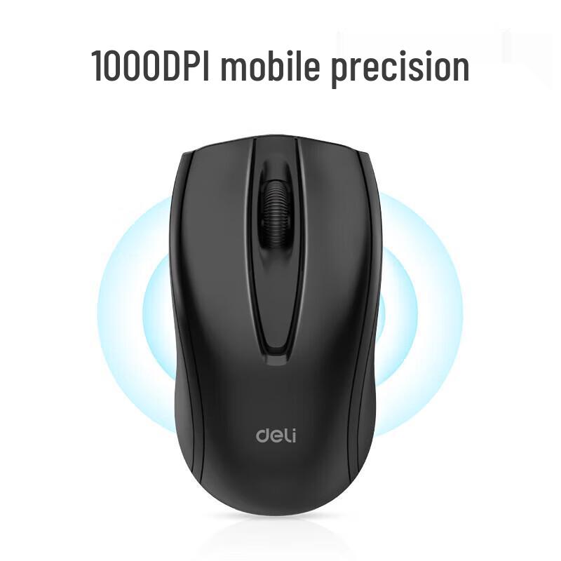 Deli Silent Wireless Office Mouse