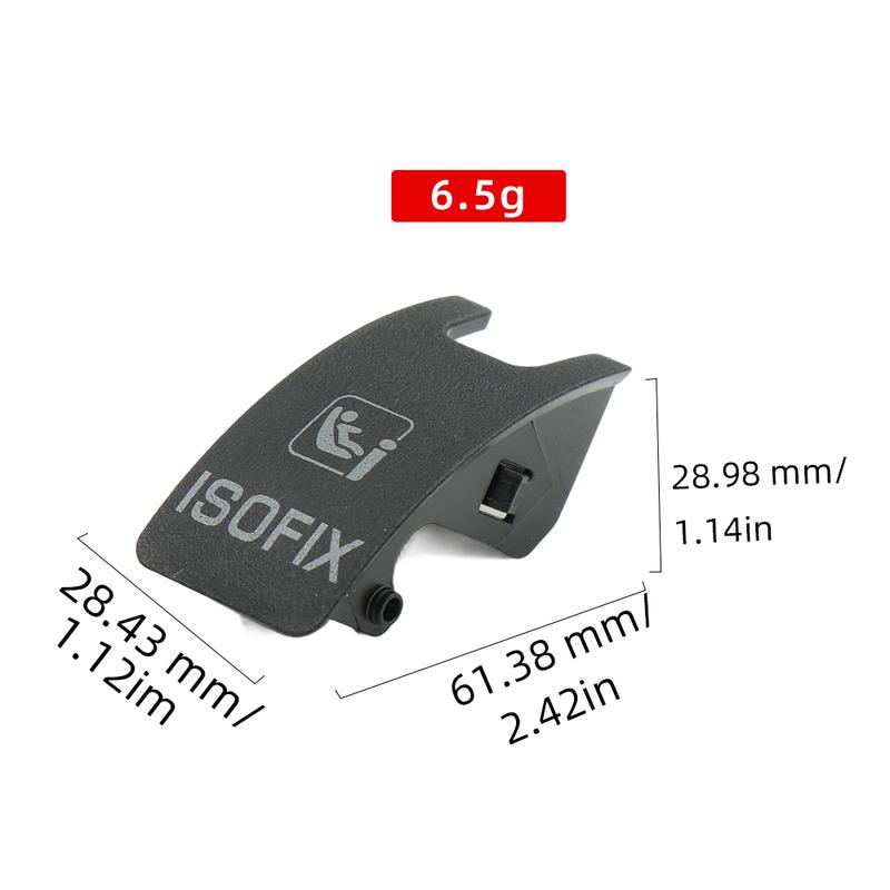 Child Seat Isofix Trim Cover For Jaguar XFL XEL F-Pace Land Rover Range Rover Car Rear Child Seat Cover Interior Accessories