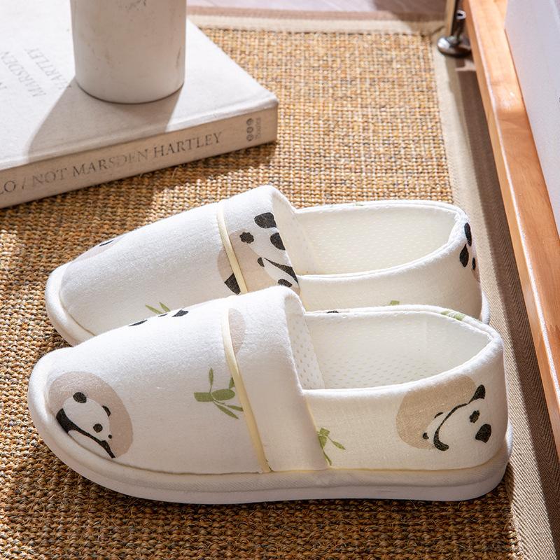 New Summer Thin Confinement Shoes Women's 2025 Indoor Home Maternity Postpartum Bag and Soft-soled Non-slip Slippers Women