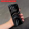 2DFlat Samsung Phone Case Fluid Motion Black Waves Phone Case Applicable To Galaxy S23 S24 S25ULTRA S26 A12 A14 A15 A16 A54 A55
