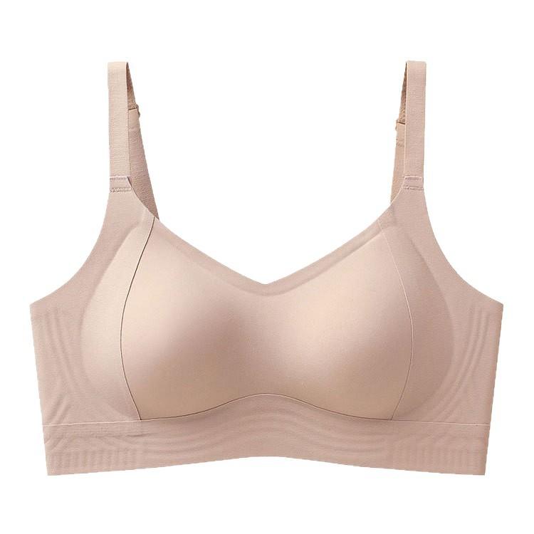 Invisible liquid foundation seamless lifting gathers thin large breasts with soft support Anti-sagging bra