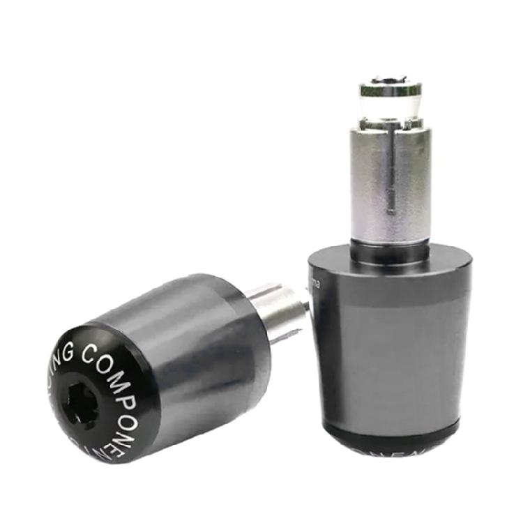 1 Pair Aluminum Handle Bar Ends Motorcycle Handlebar Replacement Grips Plugs