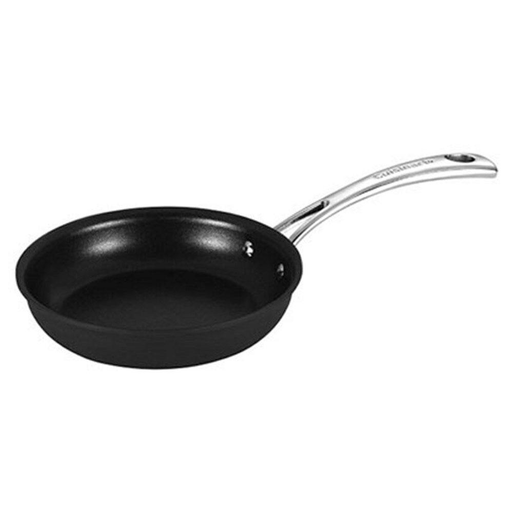 Poêle à frire Cuisinart en acier inoxydable avec manche en fonte 28cm